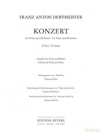 Concert D Alto [KSIĄŻKA]