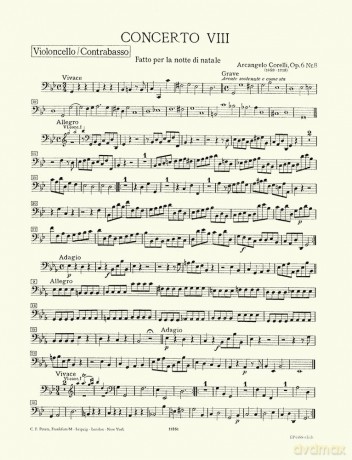 Corelli: Concerto Grosso Op.6 No.8 [KSIĄŻKA]