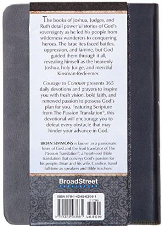 Courage to Conquer: 365 Devotions from Joshua, Judges, and Ruth [KSIĄŻKA]