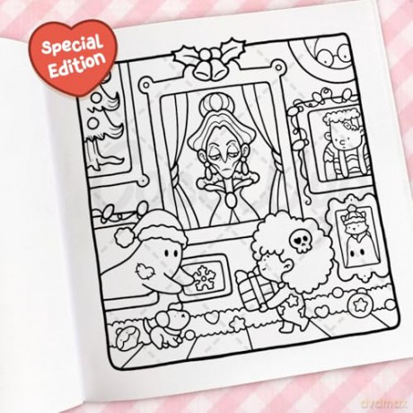 Cozy Christmas: The Cute and Relaxing Festive Colouring Book for Kids and Adults [KSIĄŻKA]