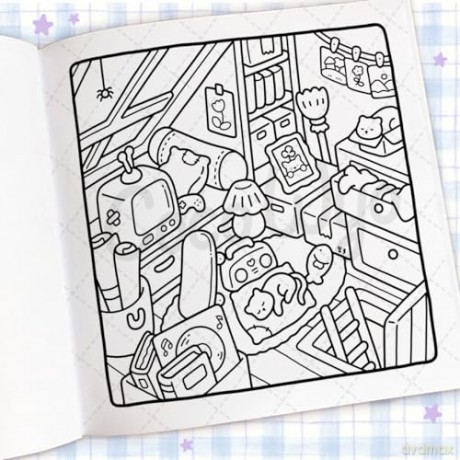 Cozy Corner: A Calm and Comforting Colouring Book for All Ages [KSIĄŻKA]