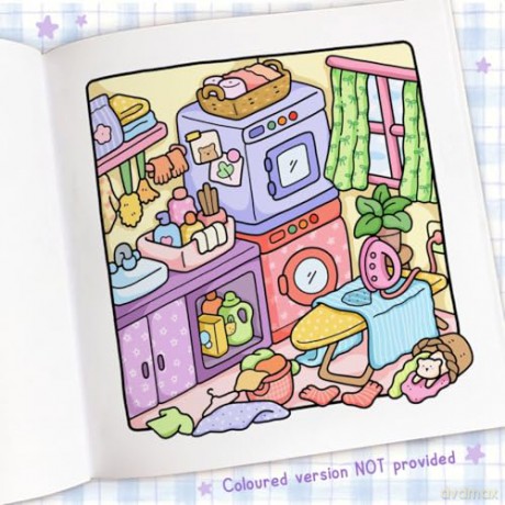 Cozy Corner: A Calm and Comforting Colouring Book for All Ages [KSIĄŻKA]
