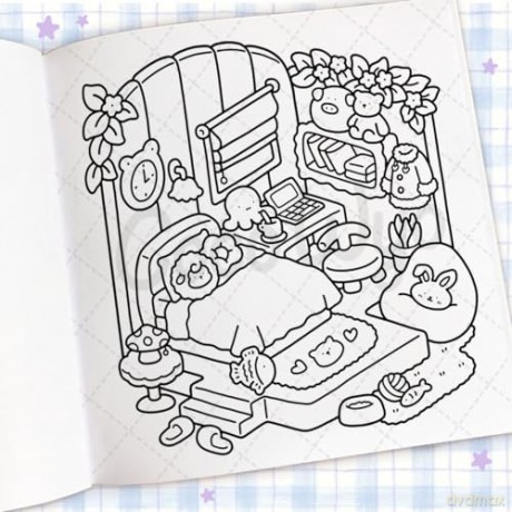 Cozy Corner: A Calm and Comforting Colouring Book for All Ages [KSIĄŻKA]