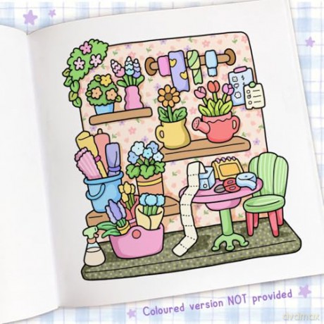 Cozy Corner: A Calm and Comforting Colouring Book for All Ages [KSIĄŻKA]