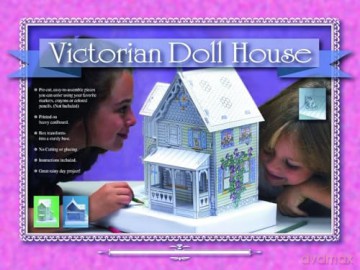 Create Your Own Victorian Dollhouse [KSIĄŻKA]