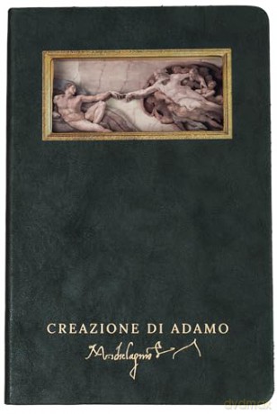 Creation of Adam 3D Notebook, Artistic Design [KSIĄŻKA]