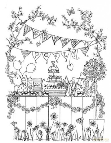 Creative Haven Whimsical Gardens Coloring Book [KSIĄŻKA]