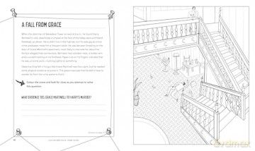 Crime Scene: A Cosy Crime Colouring Book [KSIĄŻKA]