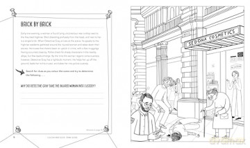 Crime Scene: A Cosy Crime Colouring Book [KSIĄŻKA]