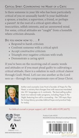 Critical Spirit: Confronting the Heart of a Critic [KSIĄŻKA]