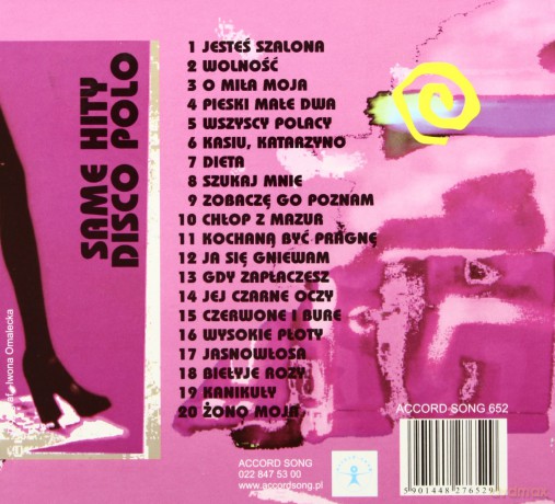 Same Hity Disco Polo Jesteś Szalona [CD]