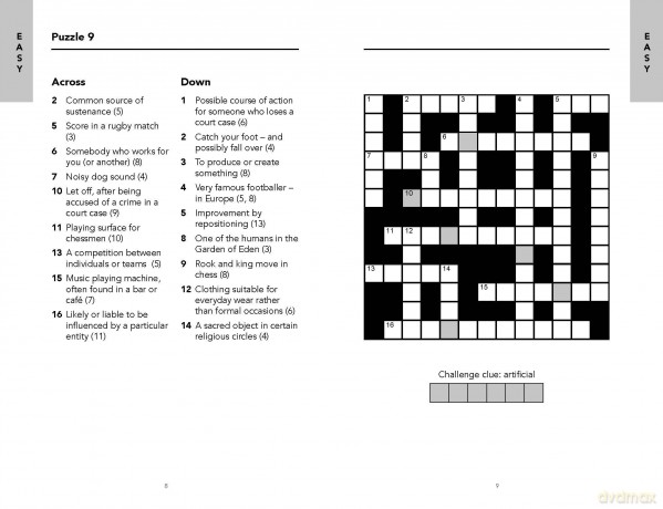 Crossword Challenge: 100 Puzzles to do anywhere, anytime [KSIĄŻKA]