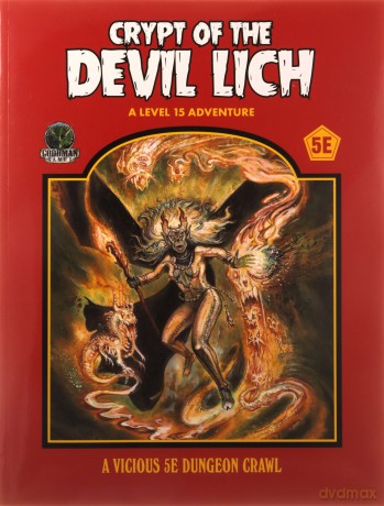 Crypt of the Devil Lich - 5e - Softcover Edition [KSIĄŻKA]