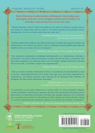 Cuentos clásicos de la India: Cómo Ganesha obtuvo su cabeza de elefante y otros relatos [KSIĄŻKA]