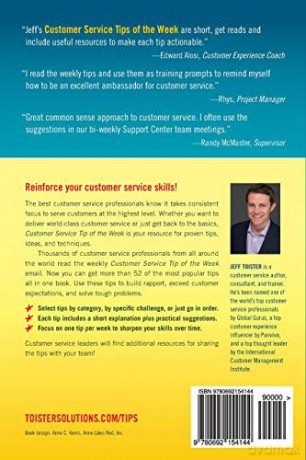 Customer Service Tip of the Week: Over 52 ideas and reminders to sharpen your skills [KSIĄŻKA]