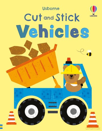 Cut and Stick Vehicles [KSIĄŻKA]