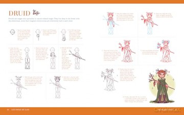Cute Fantasy Art Class: Mystical Anime Besties - Learn to Draw over 50 Charming Characters [KSIĄŻKA]