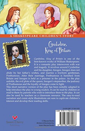Cymbeline, King of Britain: A Shakespeare Children's Story [KSIĄŻKA]
