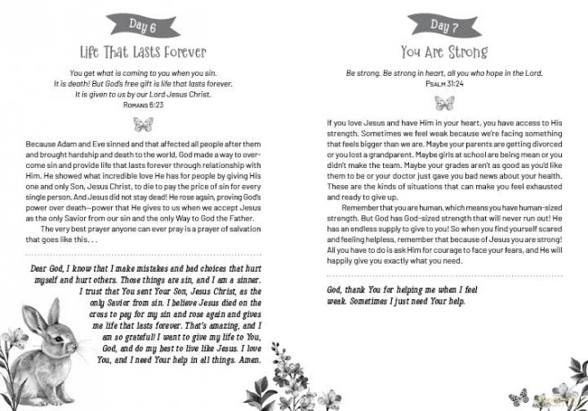 Daily Devotions and Prayers for Courageous Girls [KSIĄŻKA]