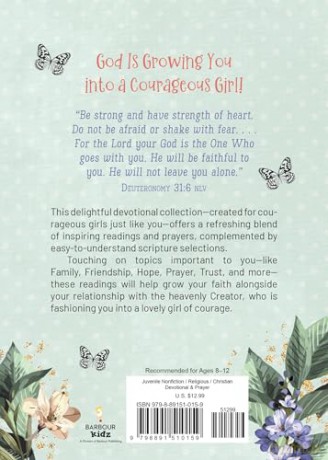 Daily Devotions and Prayers for Courageous Girls [KSIĄŻKA]