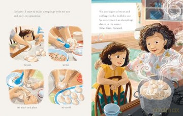 Dancing Dumplings for My One and Only: A celebration of food and family, perfect for Lunar New Year! [KSIĄŻKA]