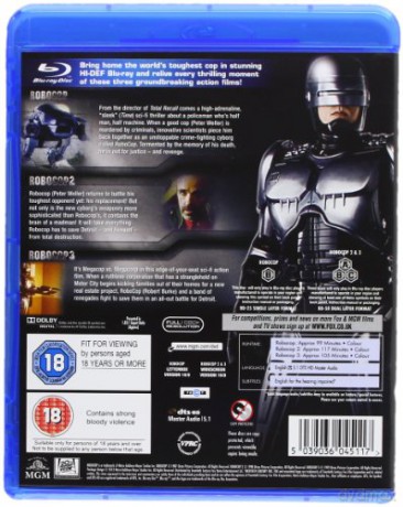 RoboCop Trilogy [Blu-Ray]