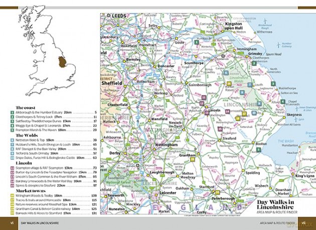 Day Walks in Lincolnshire: 20 coastal and countryside routes [KSIĄŻKA]