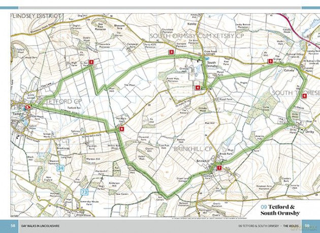 Day Walks in Lincolnshire: 20 coastal and countryside routes [KSIĄŻKA]