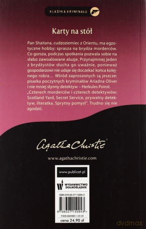 Karty na stół - Agata Christie [KSIĄŻKA]
