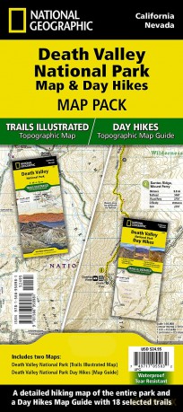 Death Valley Day Hikes and National Park Map [KSIĄŻKA]