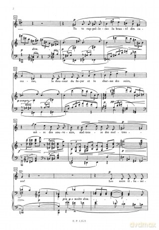 Debussy: Song Cycles, 5 Poemes de Baudelaire [KSIĄŻKA]