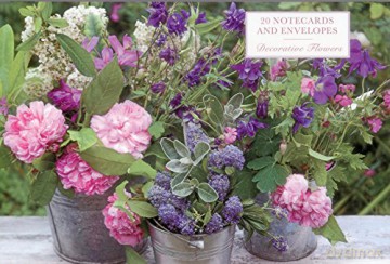 Decorative Flowers: 20 Notecards and Envelopes [KSIĄŻKA]
