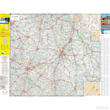 Deux-Sevres, Vienne - Michelin Local Map 322: Map [KSIĄŻKA]