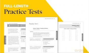 Digital SAT Study Guide Premium, 2025: 4 Practice Tests + Comprehensive Review + Online Practice [KSIĄŻKA]
