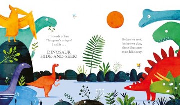 Dinosaur Hide-and-Seek: A Prehistoric Search-and-Find Picture Book [KSIĄŻKA]