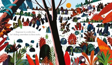 Dinosaur Hide-and-Seek: A Prehistoric Search-and-Find Picture Book [KSIĄŻKA]