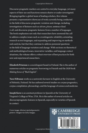 Discourse-Pragmatic Variation and Change: Theory, Innovations, Contact [KSIĄŻKA]