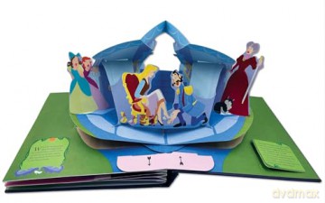 Disney: Cinderella Pop-Up Book [KSIĄŻKA]
