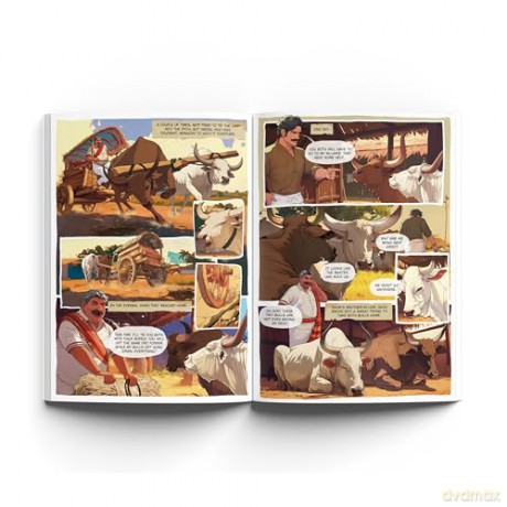 Divine Justice and The Tale Of Two Oxen: Classic Indian Stories [KOMIKS]