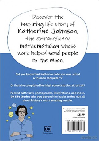 DK Life Stories Katherine Johnson [KSIĄŻKA]