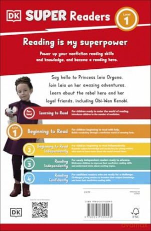 DK Super Readers Level 1 Star Wars Princess Leia's Adventures [KSIĄŻKA]