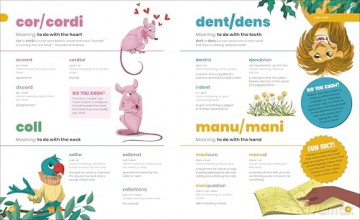 DK Super Where Words Come From: Guide to Morphology with Prefixes, Suffixes and Root Words [KSIĄŻKA]