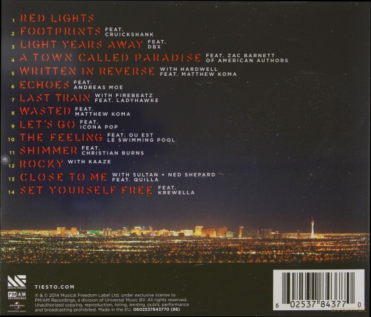 Tiesto: A Town Called Paradise (PL) [CD]