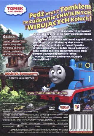 Tomek i przyjaciele - Chwiejne koła i gwizdki [DVD]