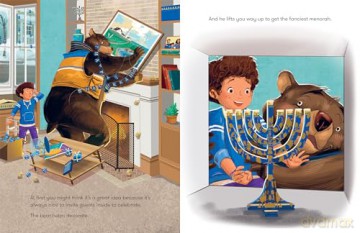 Don't Invite a Bear Inside for Hanukkah [KSIĄŻKA]