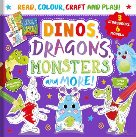 Dragons, Dinosaurs, Monsters and More [KSIĄŻKA]
