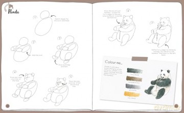 Draw in 10 Minutes: Animals: Learn how to draw in 50 quick sketches [KSIĄŻKA]