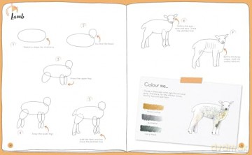 Draw in 10 Minutes: Animals: Learn how to draw in 50 quick sketches [KSIĄŻKA]