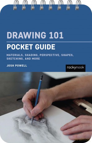 Drawing 101: Pocket Guide: Materials, Shading, Perspective, Shapes, Sketching, and More [KSIĄŻKA]