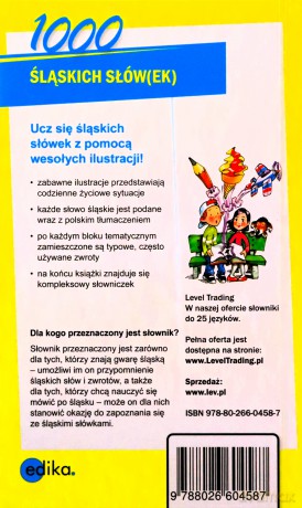 1000 śląskich słów(ek). Ilustrowany słownik [KSIĄŻKA]